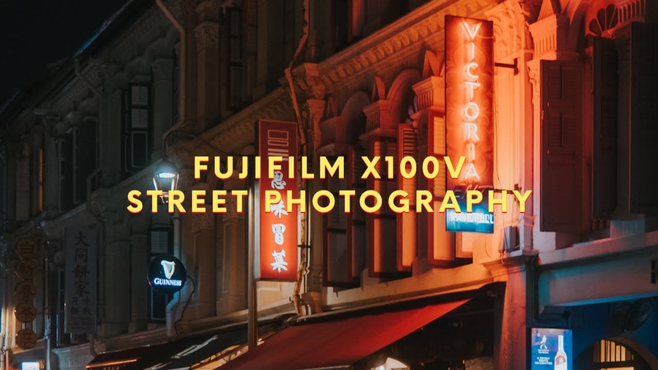 Night Street Photography POV with Fujifilm X100V + DIY Black Pro-Mist — Chinatown, Singapore