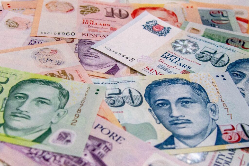 Singapore Dollars Notes
