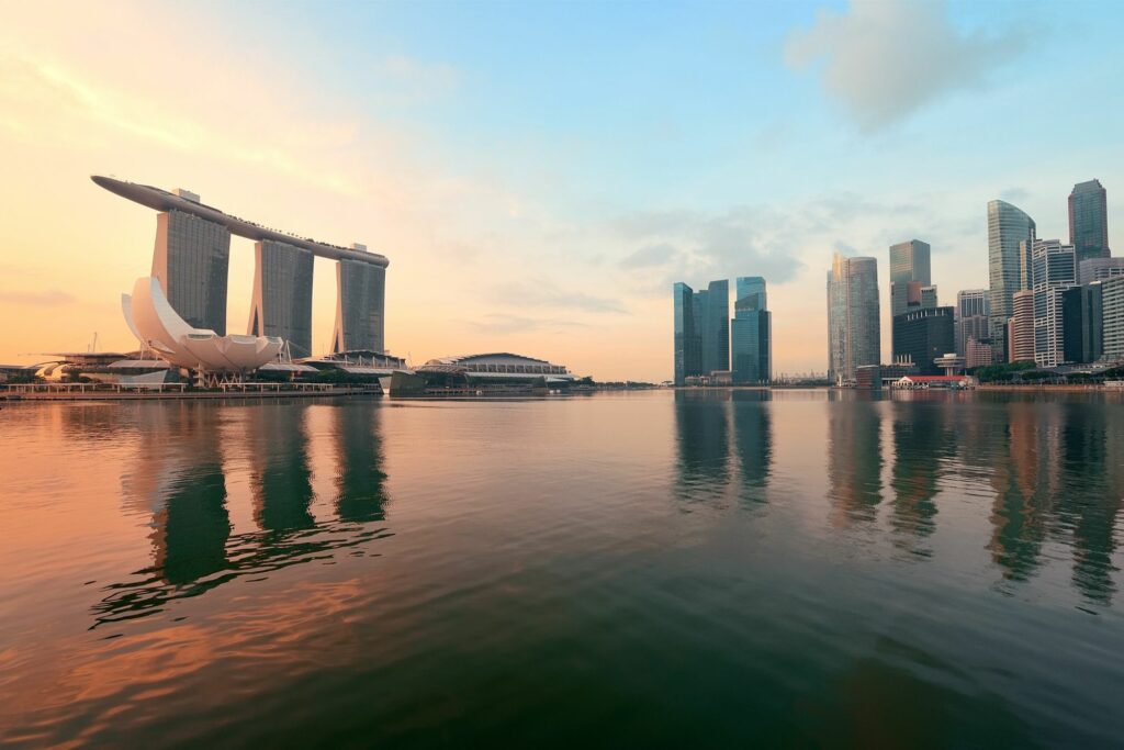 Singapore skyline 1
