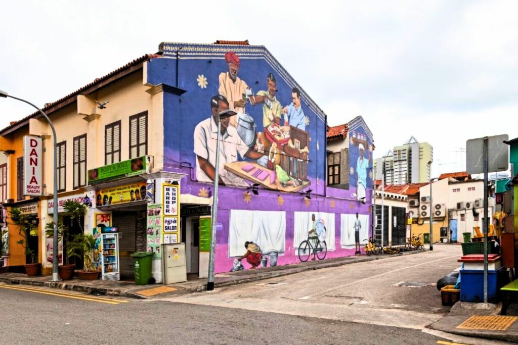 Little India Street Art Wall Singapore