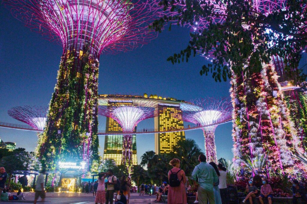 Gardens By The Bay Supertrees Singapore