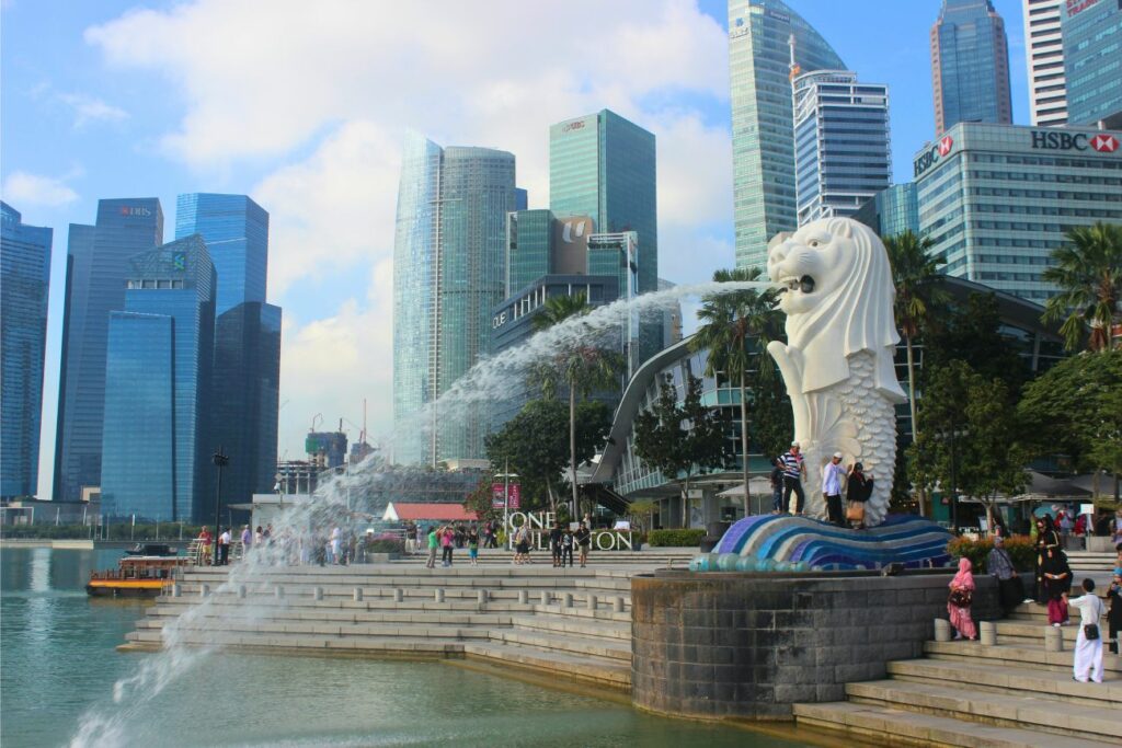 Merlion Cityscape Singapore