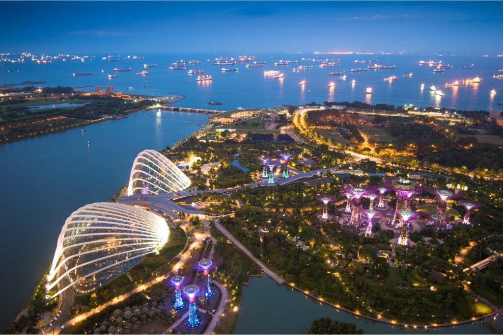 Gardens By The Bay Top View