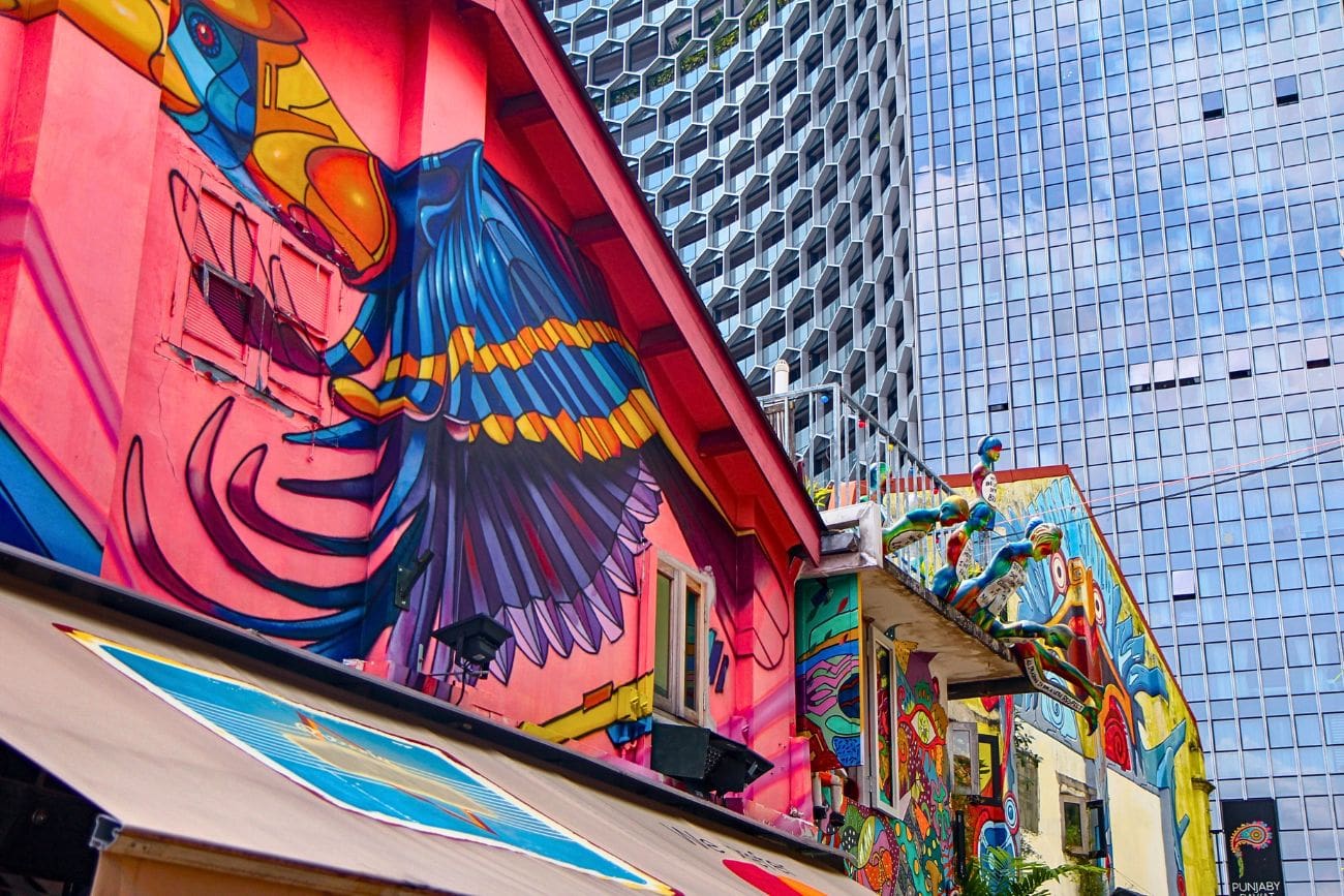 100 Things To Do In Singapore: Dive Into Unforgettable Experiences 56 Haji Lane Street Art Wall Skyscraper Singapore