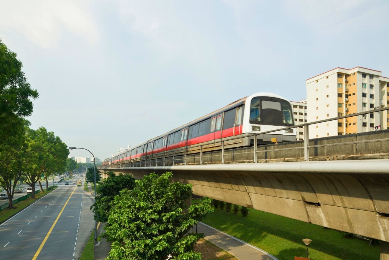 MRT Track Singapore