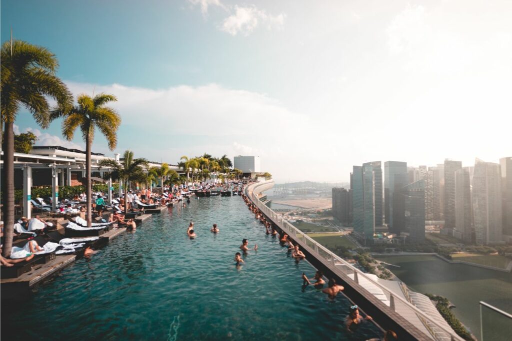 Marina Bay Sands Infinity Pool Singapore