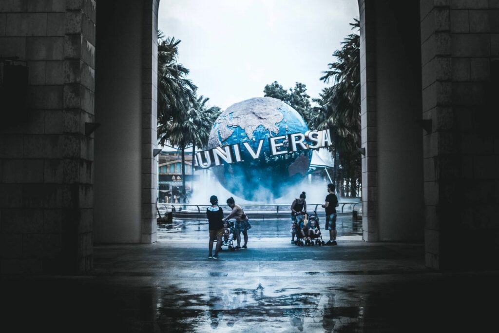 Universal Studios Singapore Globe Walls