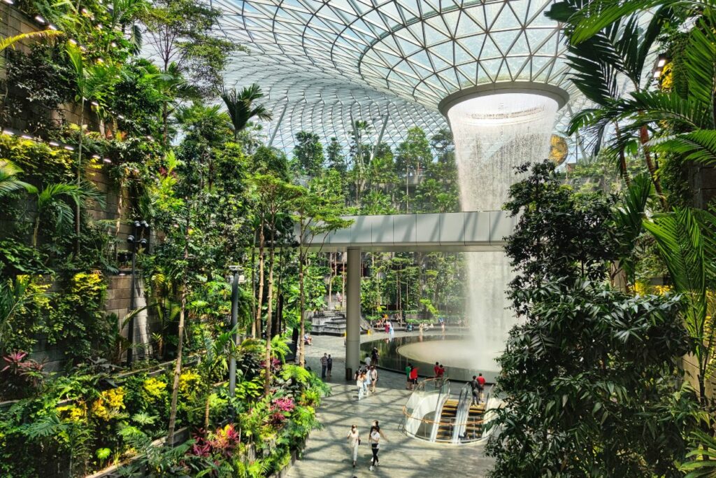 Jewel Changi Airport Shiseido Forest Valley Singapore