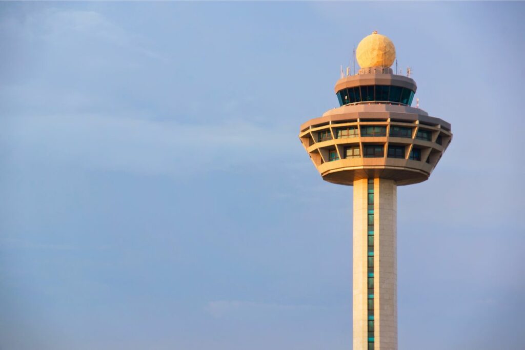 Singapore Changi Airport Control Tower