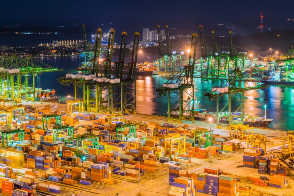 Singapore Port Container Terminal