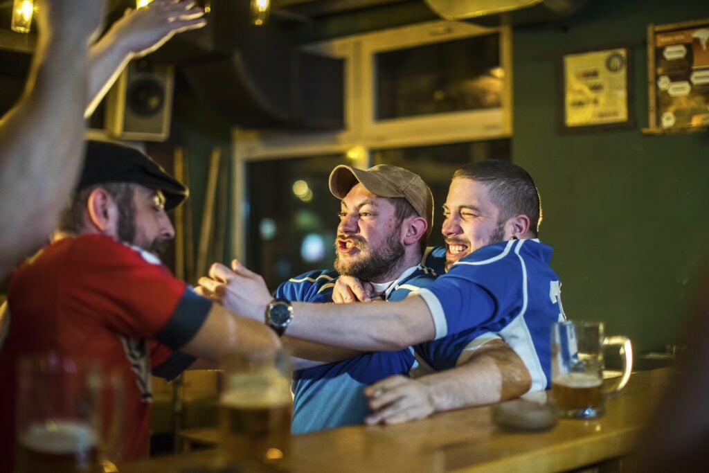 Drinking In Singapore: Your Guide To A Stress-Free Night Out 6 Angry Soccer Fans Fighting Sports Bar