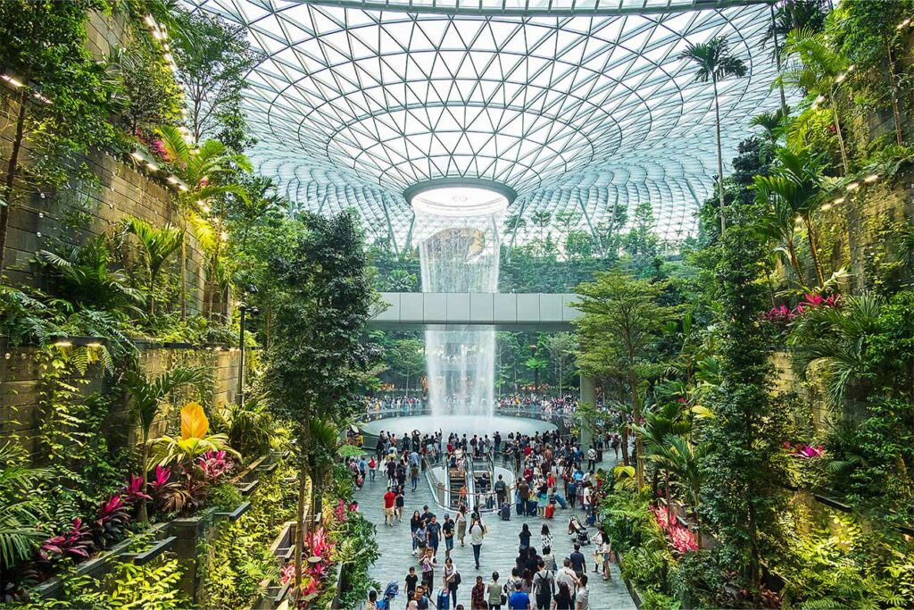 Jewel Changi Airport Shiseido Forest Valley